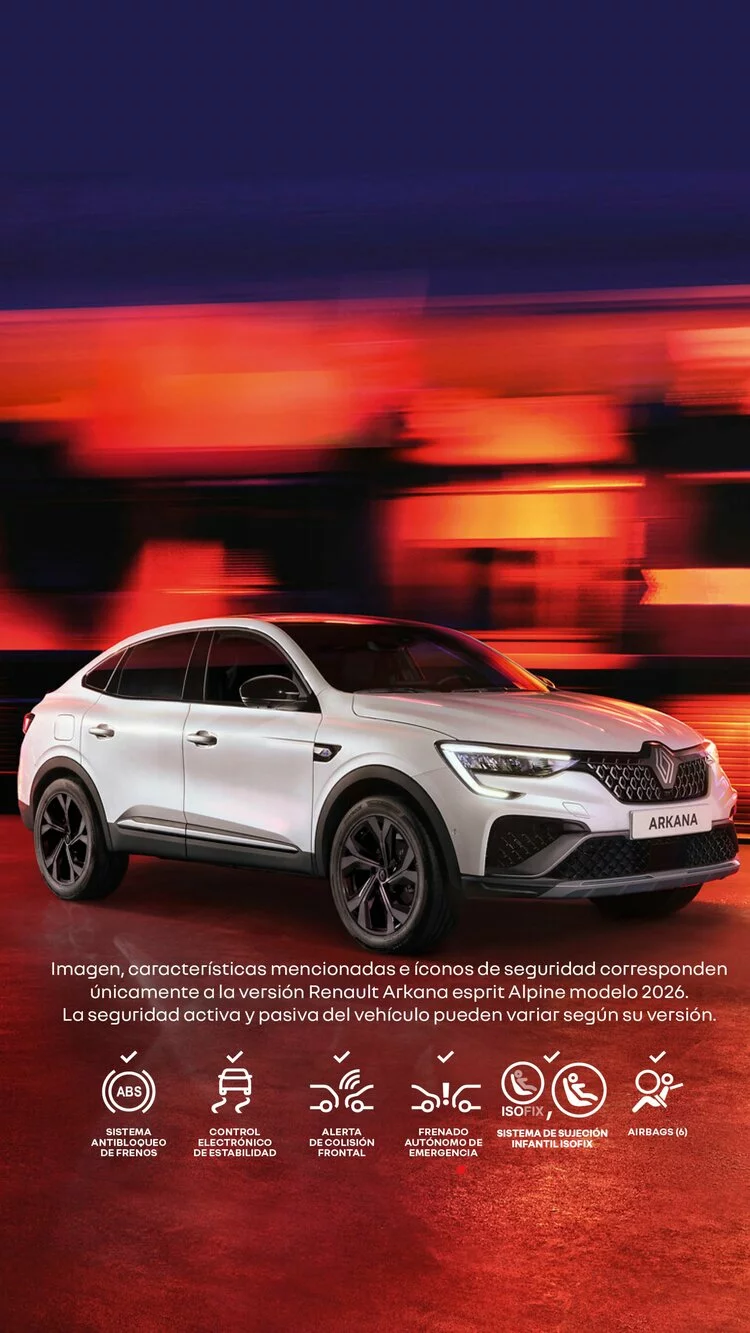 RENAULT ARKANA 
E-TECH HYBRID en Yopal — Renault Los Coches Casanare