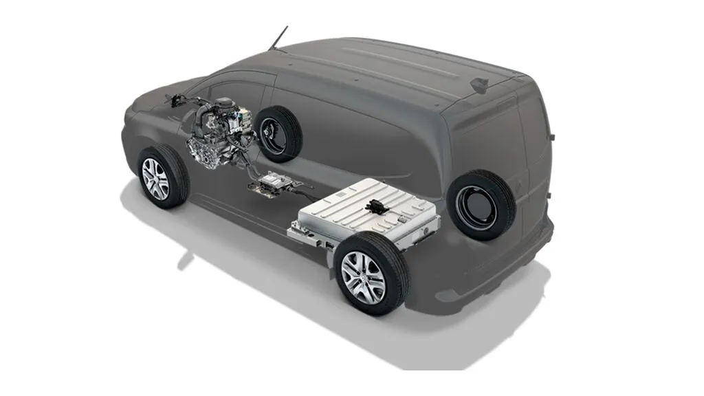 RENAULT KANGOO E-TECH 
                           100% ELÉCTRICO — nueva batería de iones de litio