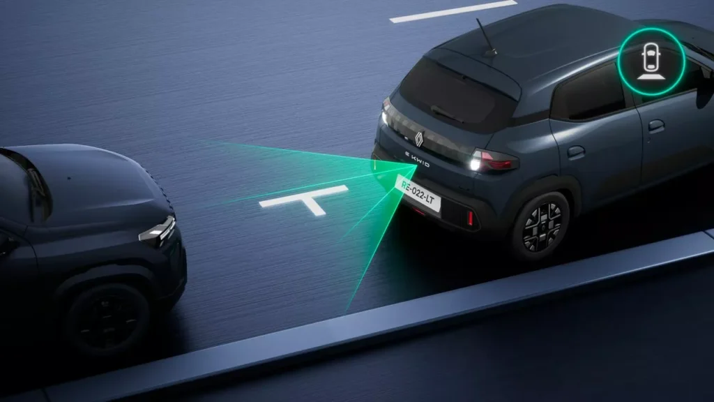 RENAULT KWID E-TECH 
100% ELÉCTRICO — cámara de visión trasera