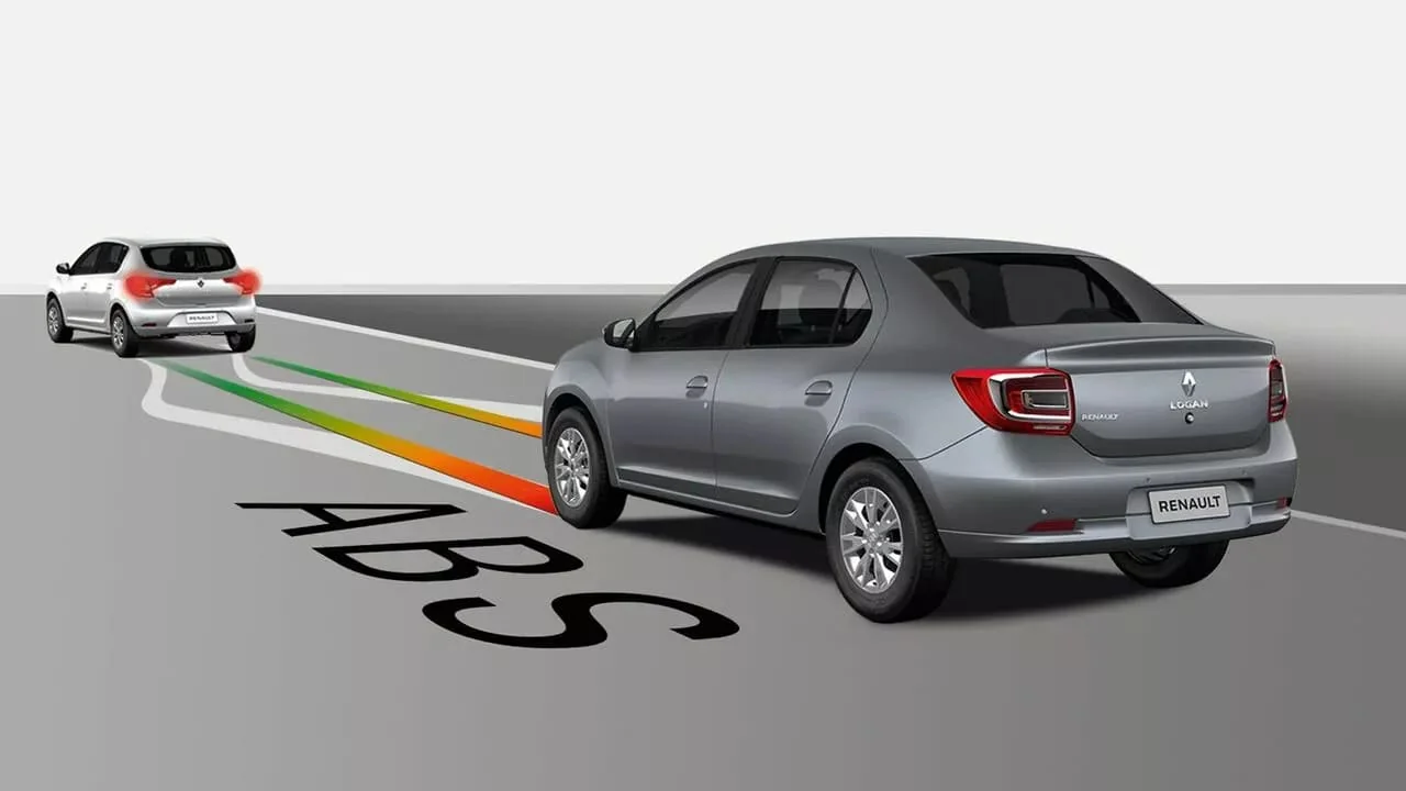 RENAULT LOGAN — frenos abs
