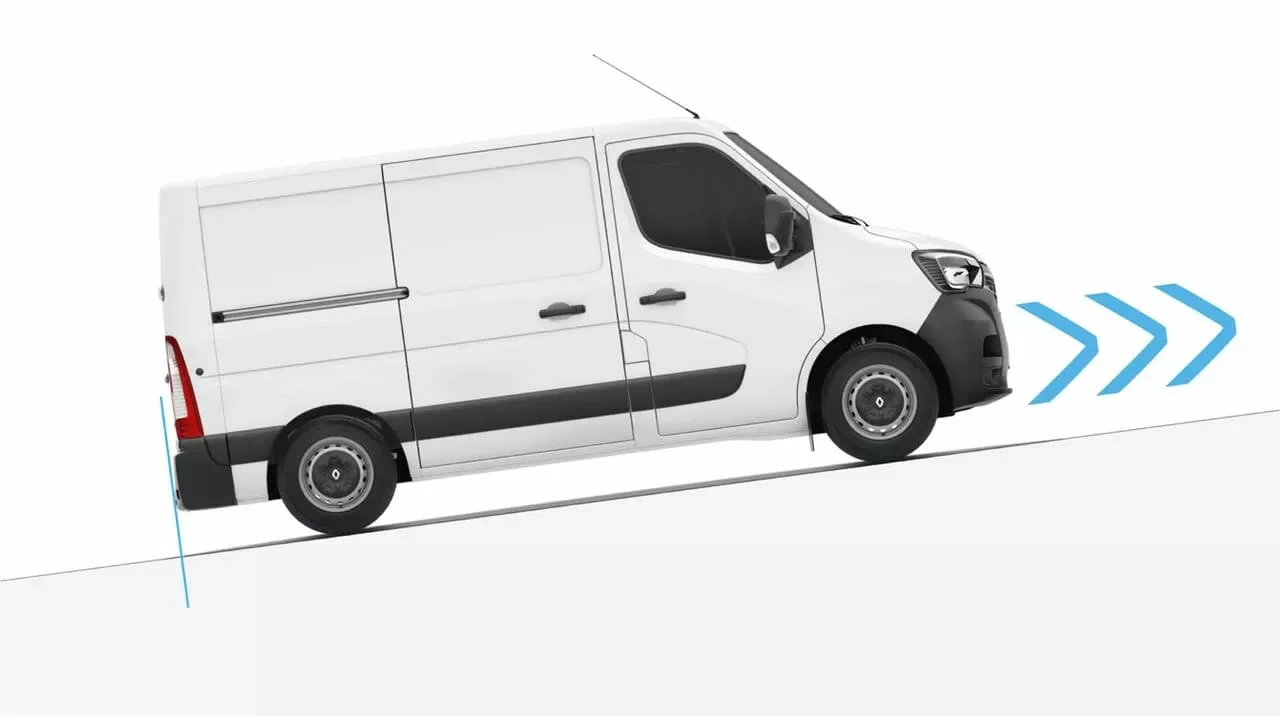 RENAULT MASTER E-TECH
100% ELÉCTRICO — asistente de arranque en pendiente