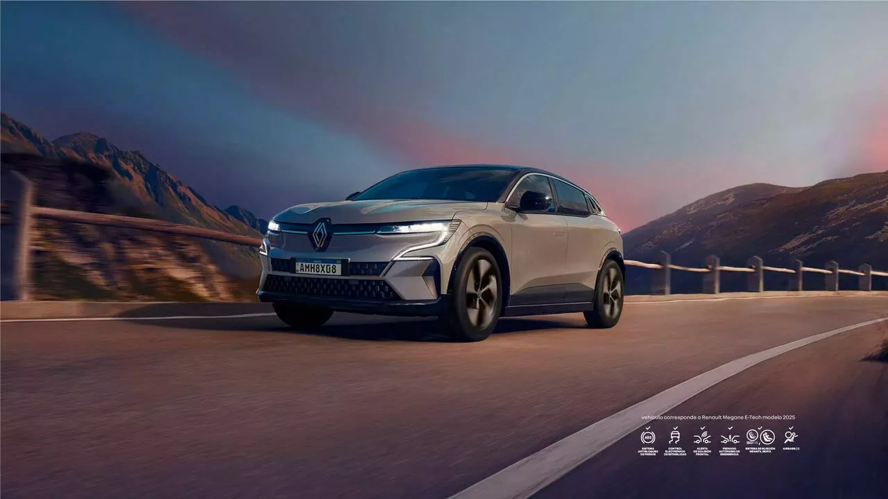 RENAULT MEGANE E-TECH 
100% ELÉCTRICO — tecnología full led