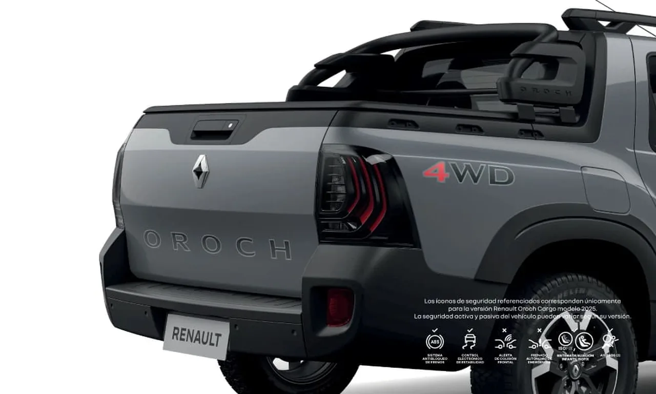 RENAULT OROCH — mitigación de vuelcos (rom)