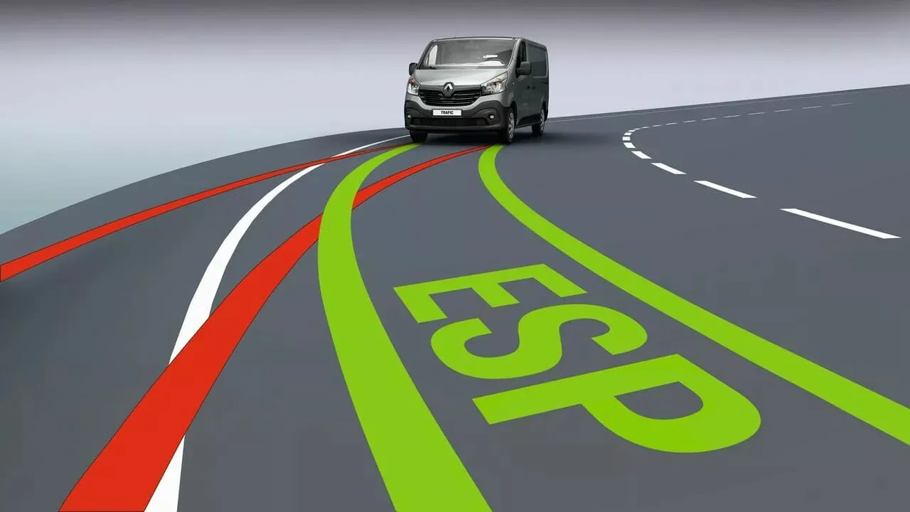 RENAULT TRAFIC — sistema electrónico de estabilidad